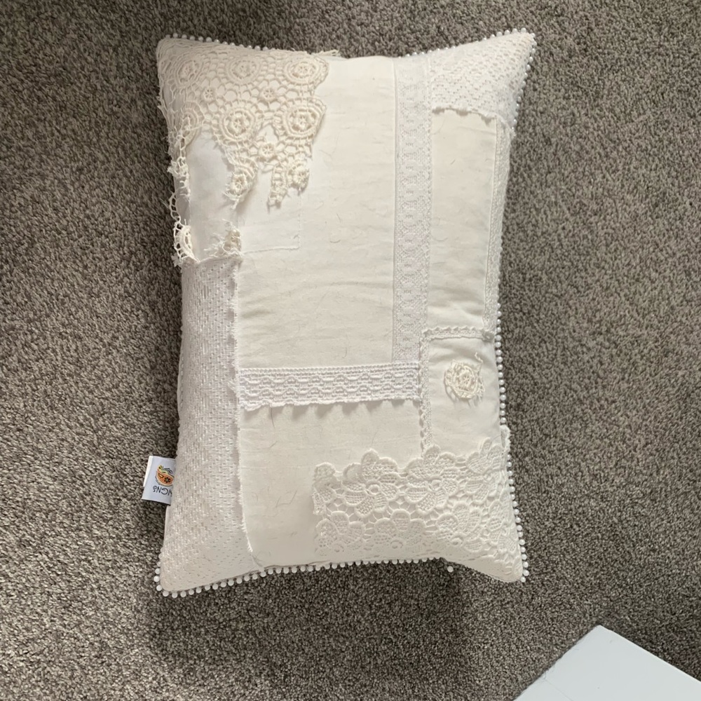 Cute lace pillow